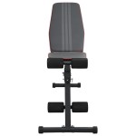 vidaXL Banca de greutăți reglabilă pliabilă 230 kg oțel negru vidaXL Banca de greutăți reglabilă pliabilă 230 kg oțel negru