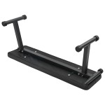 vidaXL Banca pliantă pentru greutăți 100 kg Negru 107x27x41 cm Oțel vidaXL Banca pliantă pentru greutăți 100 kg Negru 107x27x41 cm Oțel