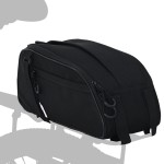 vidaXL Geantă pentru bicicletă pentru suport Pannier 8 L Neagră 38x16x16 cm vidaXL Geantă pentru bicicletă pentru suport Pannier 8 L Neagră 38x16x16 cm