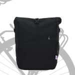 vidaXL Geanta de bicicletă pentru suport de bicicletă 25 L Negru 33x16x48 cm vidaXL Geanta de bicicletă pentru suport de bicicletă 25 L Negru 33x16x48 cm