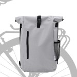 vidaXL Geantă de bicicletă suport bicicletă 20 L Gri 31x13x58 cm vidaXL Geantă de bicicletă suport bicicletă 20 L Gri 31x13x58 cm