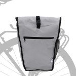 vidaXL Geanta pentru bicicletă pentru suportul de bicicletă de 20L Gri 34x16x59 cm vidaXL Geanta pentru bicicletă pentru suportul de bicicletă de 20L Gri 34x16x59 cm