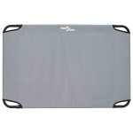 vidaXL Pat pentru câini Gri deschis 105 x 65 x 18 cm