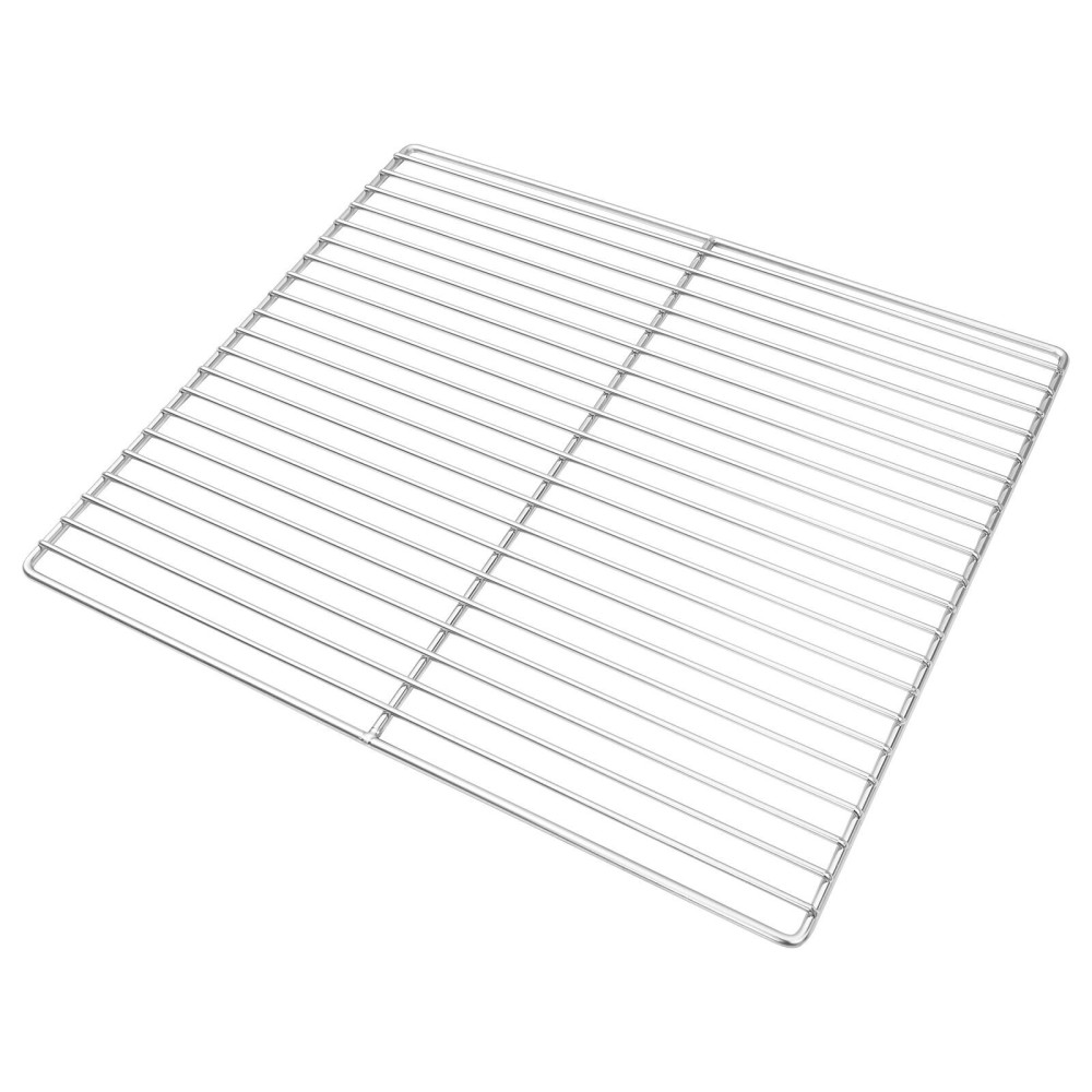 vidaXL Grătar BBQ cu mânere, 40x35 cm, dreptunghiular oțel inox. 304