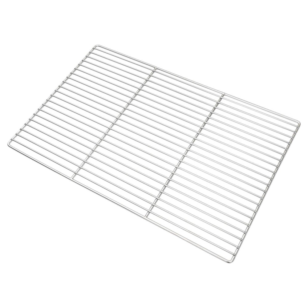 vidaXL Grătar BBQ cu mânere, 60x40 cm, dreptunghiular oțel inox. 304
