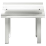 vidaXL Hood pentru coș de fum Argintiu 40 x 40 x 37,5 cm