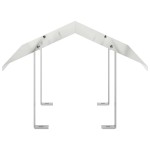 vidaXL Hood pentru coș de fum Argintiu 50 x 50 x 37 cm Oţel inoxidabil