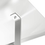 vidaXL Hood pentru coș de fum Argintiu 50 x 50 x 37 cm Oţel inoxidabil