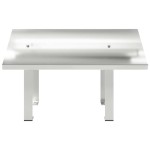 vidaXL Hood pentru coș de fum Argintiu 50 x 60 x 37 cm Oţel inoxidabil