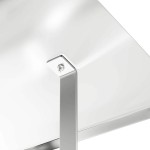 vidaXL Hood pentru coș de fum Argintiu 50 x 60 x 37 cm Oţel inoxidabil