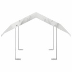 vidaXL Hood pentru coș de fum Argintiu 60 x 60 x 38 cm Oţel inoxidabil