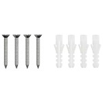 vidaXL Extensie pentru Capac de Semineu Argintiu 29 x 29 x 50 cm