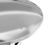 vidaXL Husă de ploaie pentru coș Argintiu 35 x 35 x 20 cm