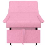 vidaXL Pat canapea Roz 194 x 67 x 37 cm țesătură