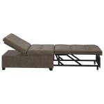 vidaXL Canapea extensibilă Verde militar 67 x 194 x 38 cm vidaXL Canapea extensibilă Verde militar 67 x 194 x 38 cm