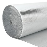 vidaXL Reflector de căldură pentru calorifer, 2 fețe, 0,6x50 m