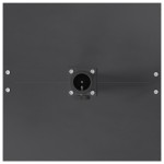 vidaXL Bază pentru umbrelă Gri închis 45 x 45 x 31 cm