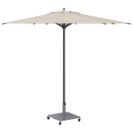 vidaXL Bază pentru umbrelă Aspect Lemn Gri Închis 45 x 45 x 31,5 cm