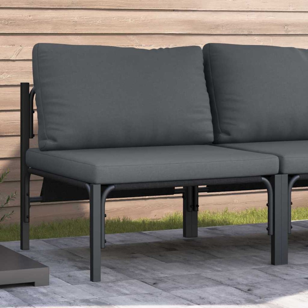 vidaXL Seturi de mobilier de exterior cu pernă cu pernă Antracit