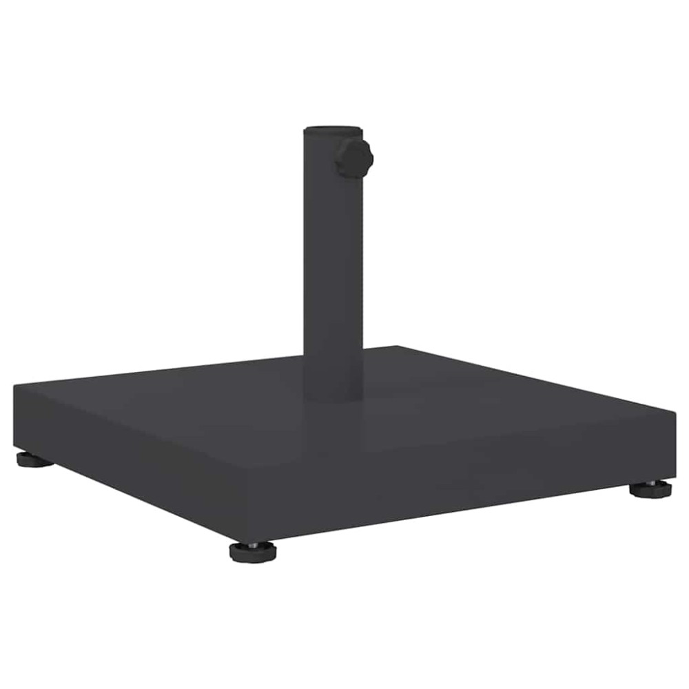 vidaXL Bază pentru umbrelă Gri închis 45 x 45 x 31,5 cm