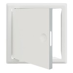 vidaXL Panou de Acces Alb 30 x 30 cm oțel vidaXL Panou de Acces Alb 30 x 30 cm oțel