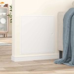 vidaXL Panou de Acces Alb 60 x 60 cm oțel vidaXL Panou de Acces Alb 60 x 60 cm oțel