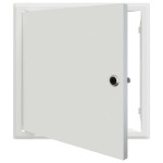vidaXL Panou de Acces Alb 30 x 30 cm Oţel vidaXL Panou de Acces Alb 30 x 30 cm Oţel