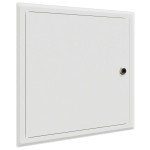 vidaXL Panou de Acces Alb 30 x 30 cm Oţel vidaXL Panou de Acces Alb 30 x 30 cm Oţel
