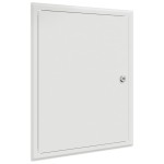 vidaXL Panou de Acces Alb 30 x 40 cm Oţel vidaXL Panou de Acces Alb 30 x 40 cm Oţel