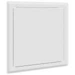 vidaXL Panou de Acces Manual 2 pcs Alb 20 x 20 cm Oţel vidaXL Panou de Acces Manual 2 pcs Alb 20 x 20 cm Oţel