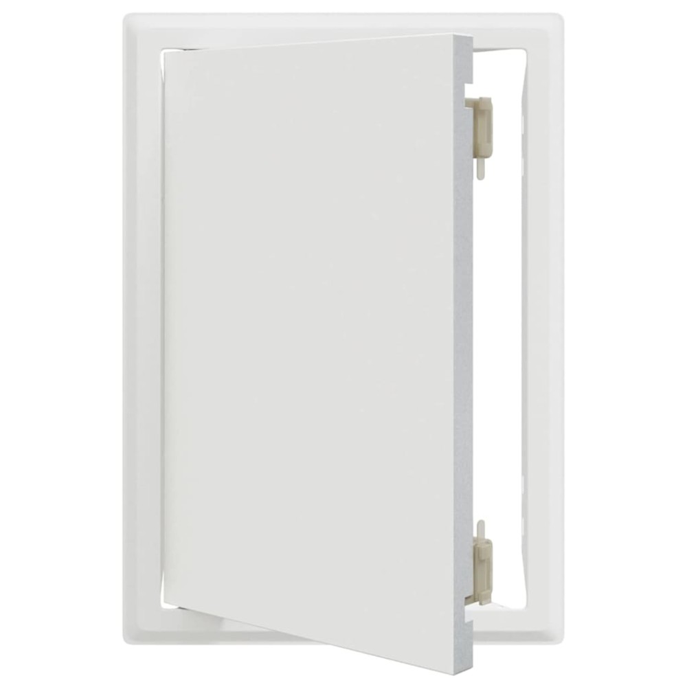 vidaXL Panou de Acces Manual Alb 20 x 30 cm Oţel