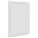 vidaXL Panou de Acces Manual Alb 20 x 30 cm Oţel