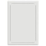 vidaXL Panou de Acces Manual Alb 20 x 30 cm Oţel