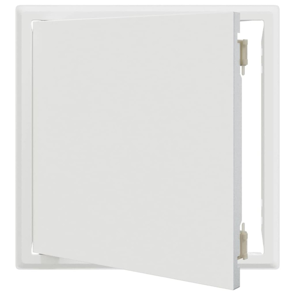 vidaXL Panou de Acces Alb 30 x 30 cm Oţel