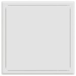 vidaXL Panou de Acces Alb 30 x 30 cm Oţel vidaXL Panou de Acces Alb 30 x 30 cm Oţel