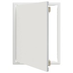 vidaXL Panou de Acces Manual Alb 30 x 40 cm Oţel vidaXL Panou de Acces Manual Alb 30 x 40 cm Oţel