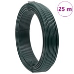 vidaXL Sârmă de legare pentru gard Verde 25 m otel acoperit cu PVC vidaXL Sârmă de legare pentru gard Verde 25 m otel acoperit cu PVC