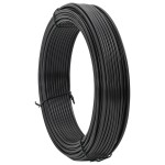 vidaXL Sârmă de legare pentru gard Antracit 80 m otel acoperit cu PVC vidaXL Sârmă de legare pentru gard Antracit 80 m otel acoperit cu PVC