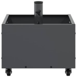 vidaXL Bază pentru umbrelă Manual Antracit 45 x 45 x 45 cm Oțel