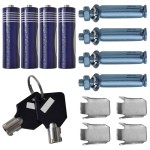 vidaXL Seif digital cu blocare Gri închis 35 x 31 x 50 cm Oțel