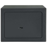 vidaXL Seif cu blocare Gri 17 x 23 x 17 cm Oțel