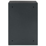 vidaXL Seif cu blocare Gri 31 x 35 x 50 cm Oțel