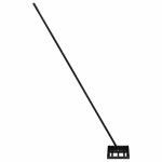 vidaXL Greblă de grădină Manual Negru Oțel vopsit electrostatic