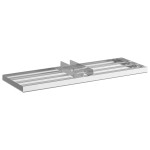 vidaXL Cap de înlocuire pentru grebla de grădină Oţel inoxidabil