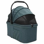 vidaXL Carucior pentru Pisici Pliante Ajustabil Verde 78 x 54 x 101 cm vidaXL Carucior pentru Pisici Pliante Ajustabil Verde 78 x 54 x 101 cm