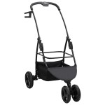 vidaXL Carucior pentru Pisici Pliante Ajustabil Negru 78 x 54 x 101 cm vidaXL Carucior pentru Pisici Pliante Ajustabil Negru 78 x 54 x 101 cm