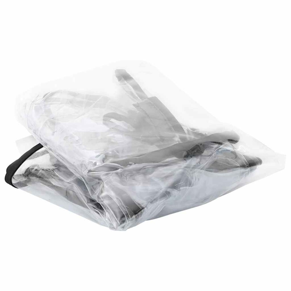 vidaXL Husă pentru cărucior de animale de companie Transparent