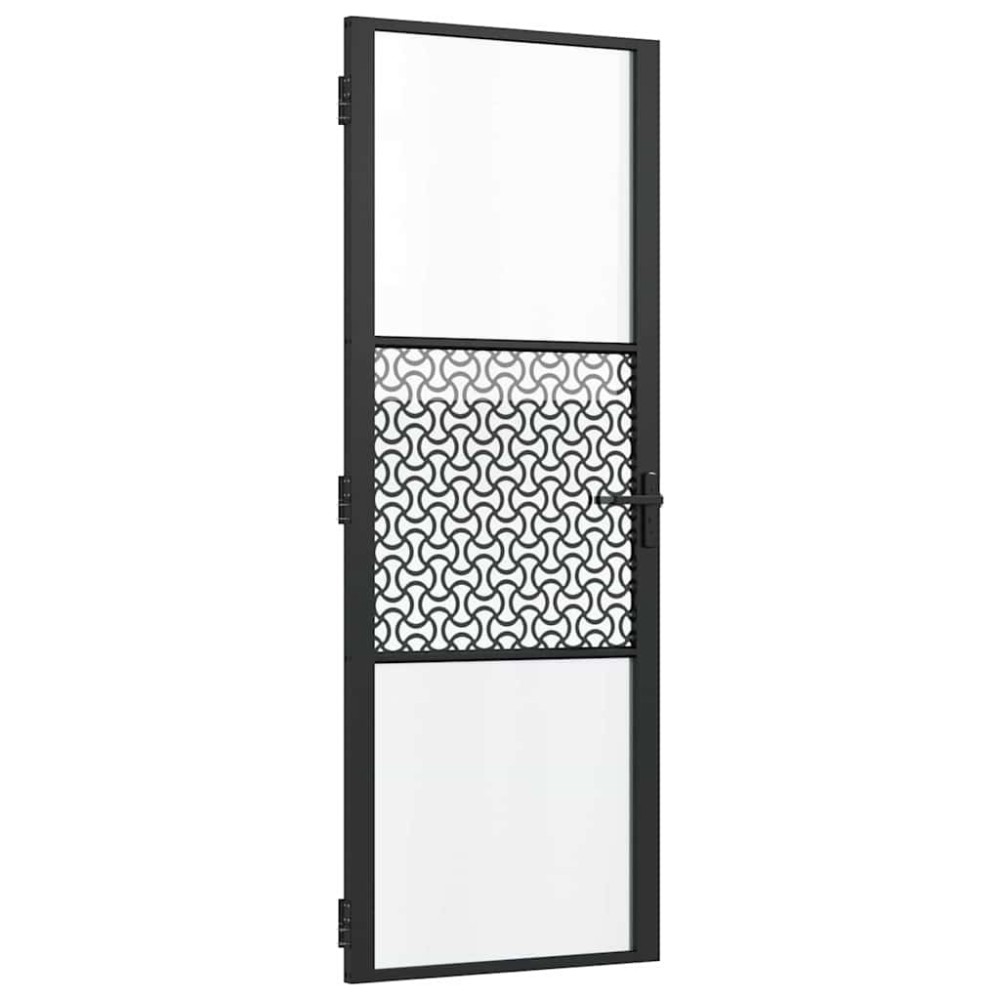 vidaXL Ușă de interior Negru 76 x 201.5 cm