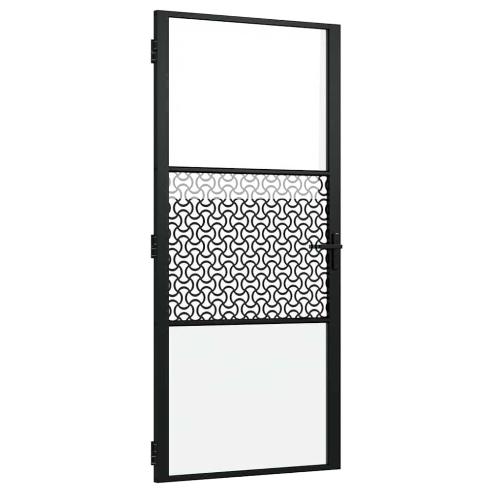 vidaXL Ușă de interior Negru 93 x 201.5 cm