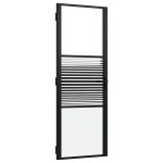 vidaXL Ușă de interior Negru 76 x 201.5 cm